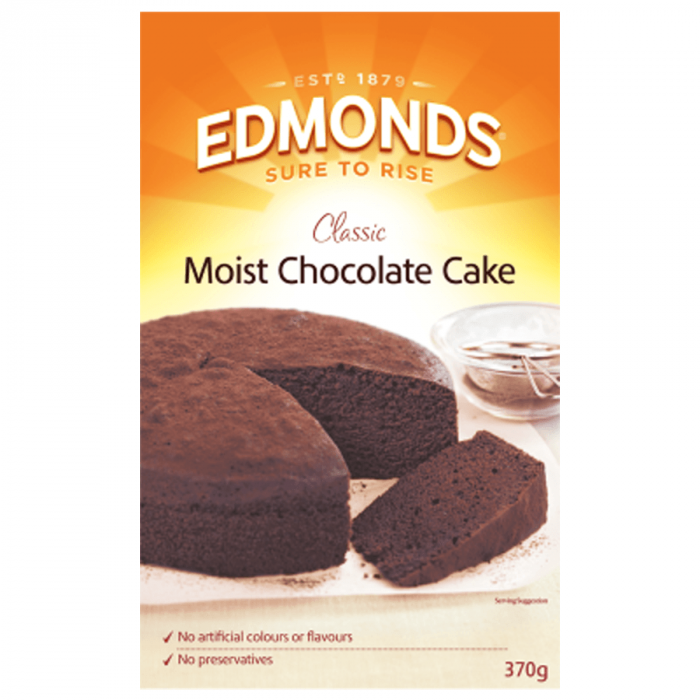 Edmonds Moist Chocolate Cake 6X370G