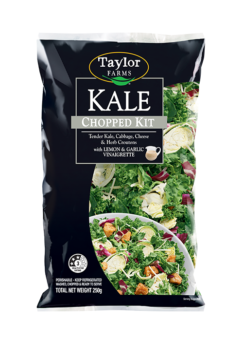 Taylor Farms Salad Kit Chopped Kale 250g