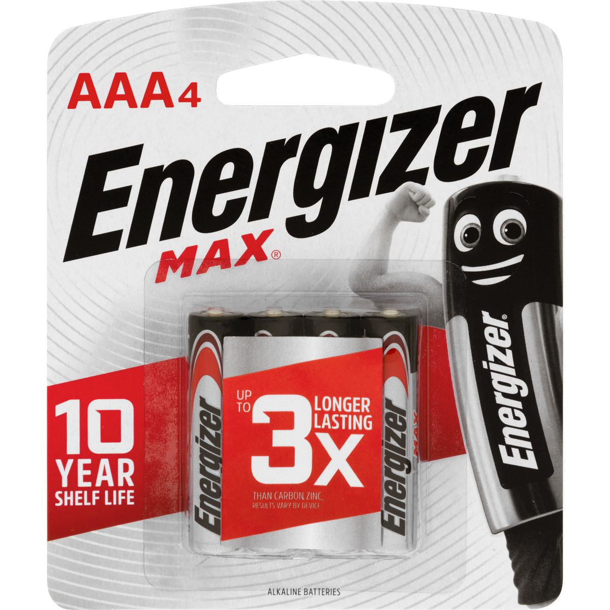 Energizer Max AAA Batteries 4pk