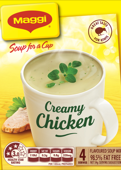 Maggi Soup For A Cup Creamy Chicken Soup Mix 4pk 54g