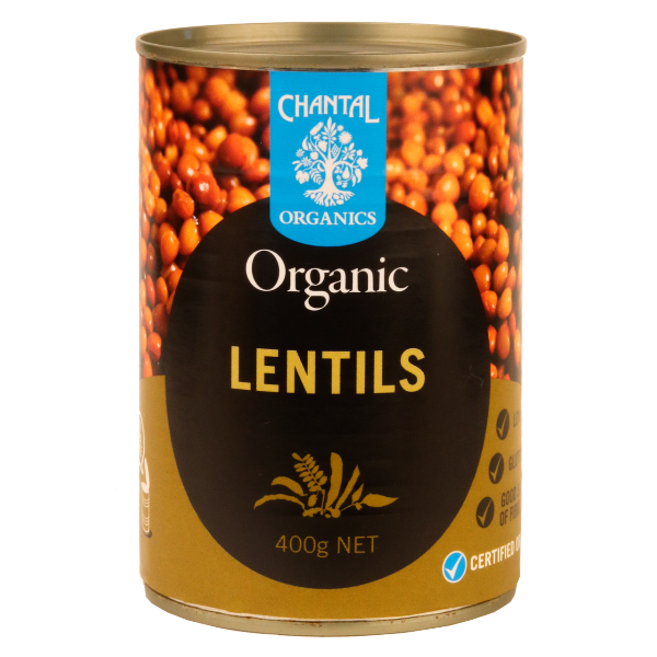 Chantal Organics Lentils 400g