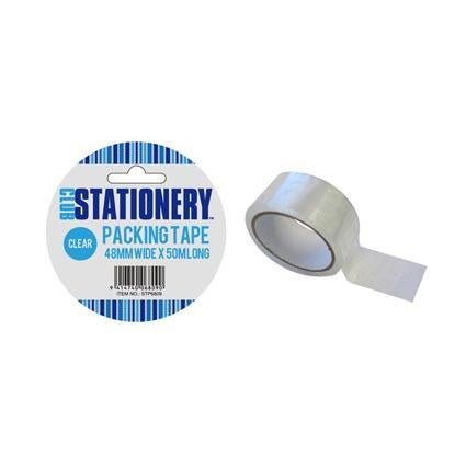 Packing Tape Clear 48mm x50m