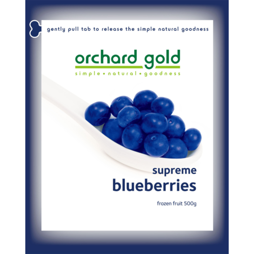 Orchard Gold Blueberries 500g