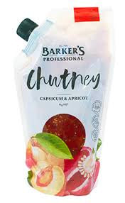 Barkers Capsicum & Apricot Chutney 1kg