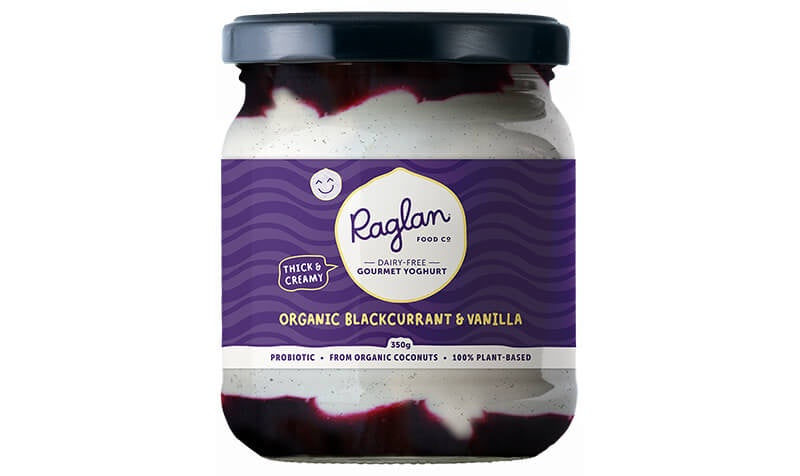 Raglan Coconut Yoghurt Irresistible Blackcurrant 400g