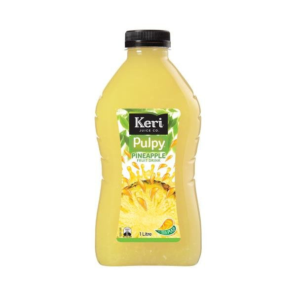 Keri Original Pulpy Pineapple Juice 1L
