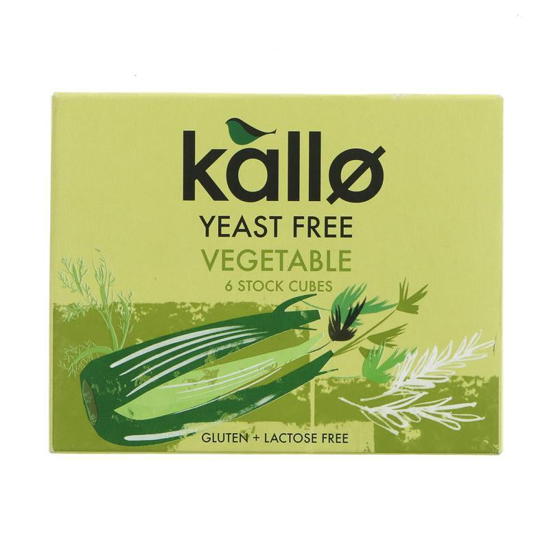 Kallo Organic Vegetable Stock Cubes 66g