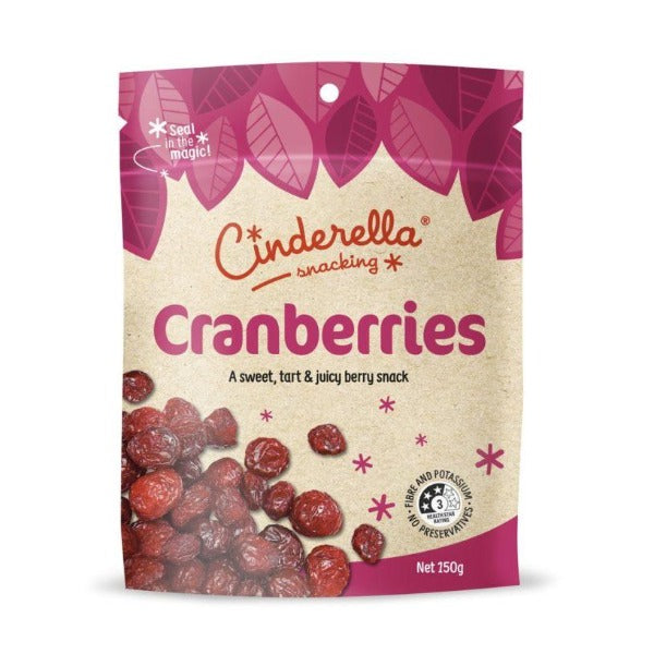 Cinderella Dried Cranberries 150g