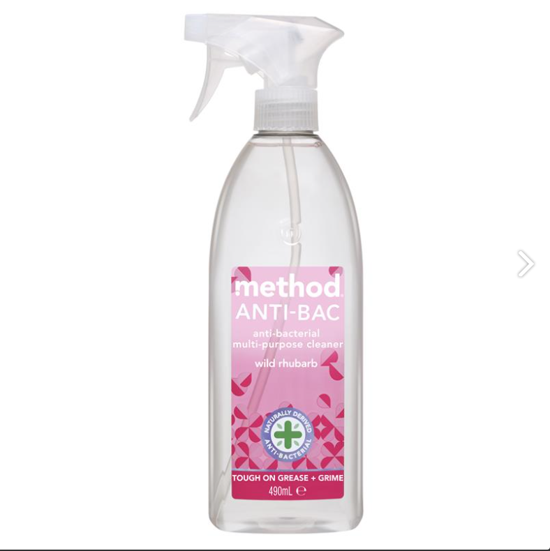 Method Antibacterial All Purpose Spray Rhubarb 490ml