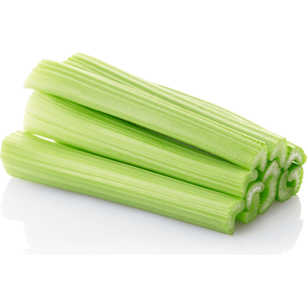 Celery pieces