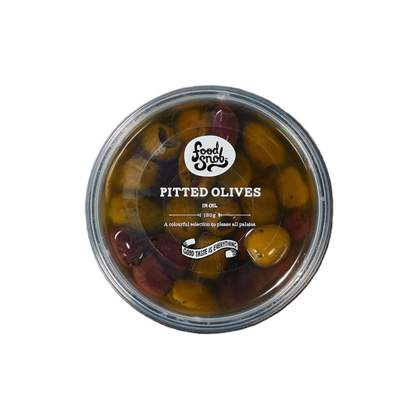 Food Snob Pitted Olives Mix 180g