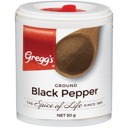 Greggs Ground Black Pepper Pot 100g