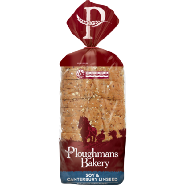 Ploughmans Toast Bread Soy & Linseed 750g