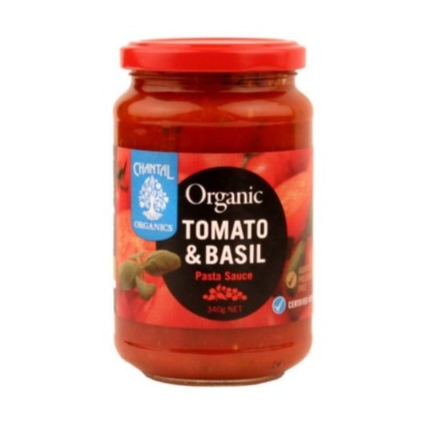 Chantal Organics Basil Pasta Sauce 340g