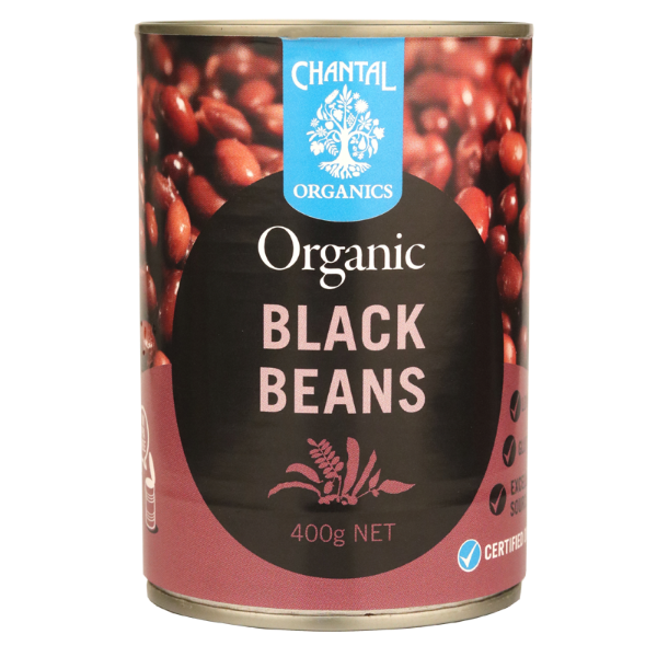 Chantal Organics Black Beans 400g