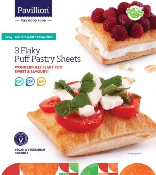 Pavillion Flaky Pastry Sheets 600g 3pk