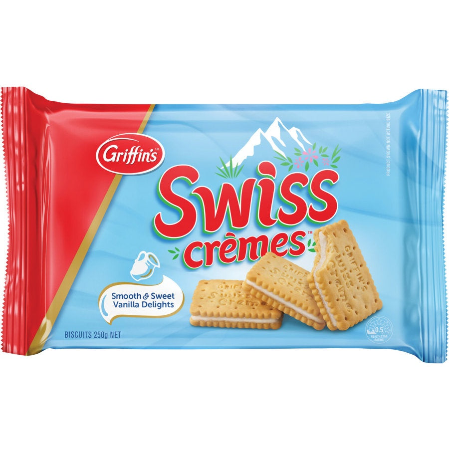 Griffins Swiss Cremes Biscuits 250g