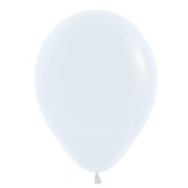 Balloons 25cm White 25pk