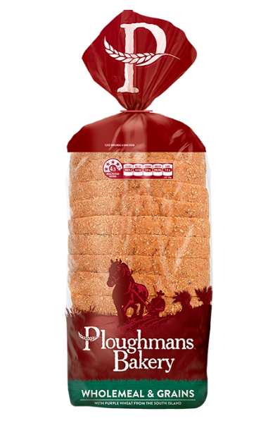 Ploughmans Toast Bread Wholemeal & Grains 750g
