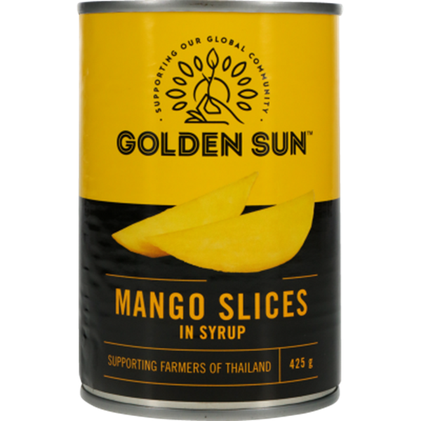 Golden Sun Gluten Free Mango Slices In Syrup 425g