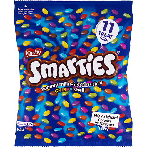 Nestle Smarties Fun Pack 11pk 140g