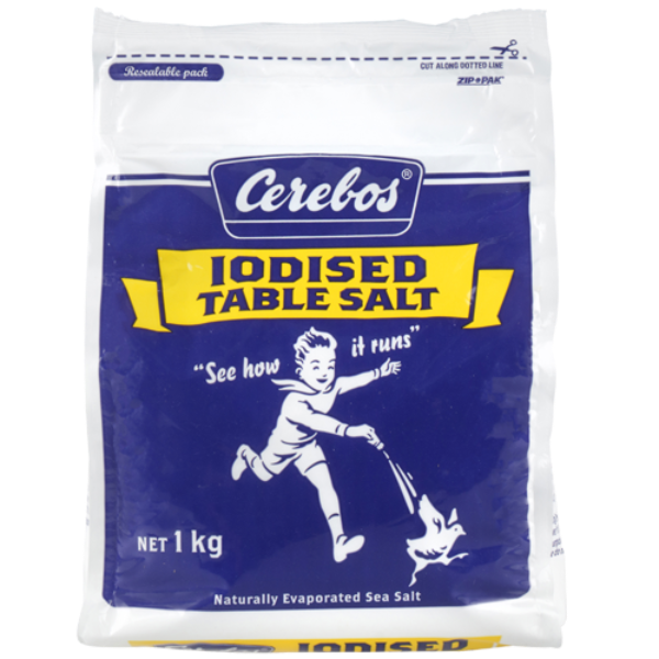 Cerebos Iodised Table Salt 1kg