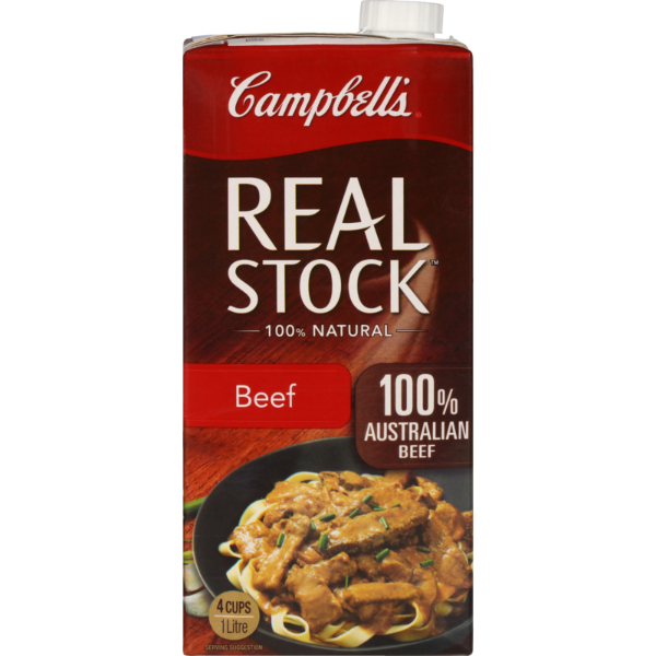 Campbells Real Stock Beef 1L