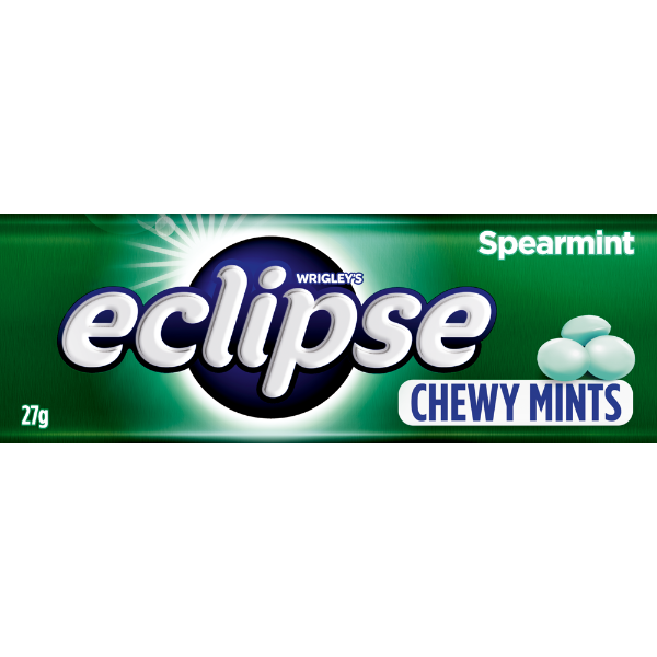 Wrigleys Eclipse Spearmint Chewy Mints 27g