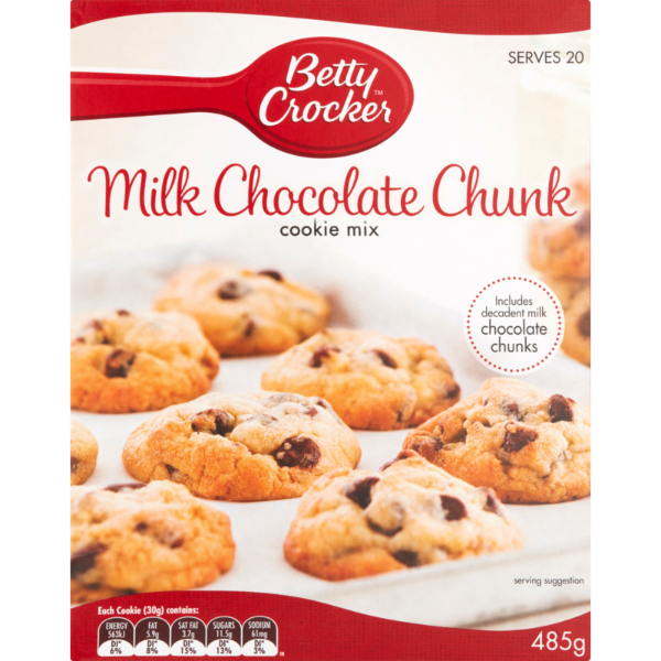 Betty Crocker Cookie Mix Chocolate Chunk 485g
