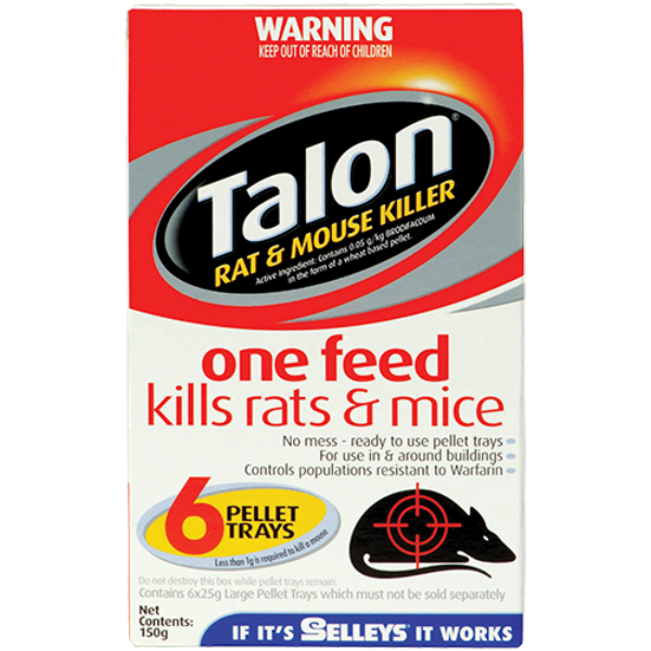 Talon Rat & Mouse Killer Pellets 150g
