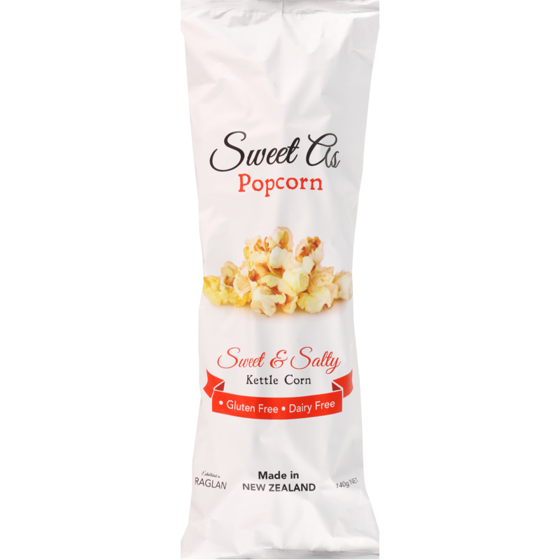 Sweet As Sweet & Salty Kettle Corn Popcorn 140g