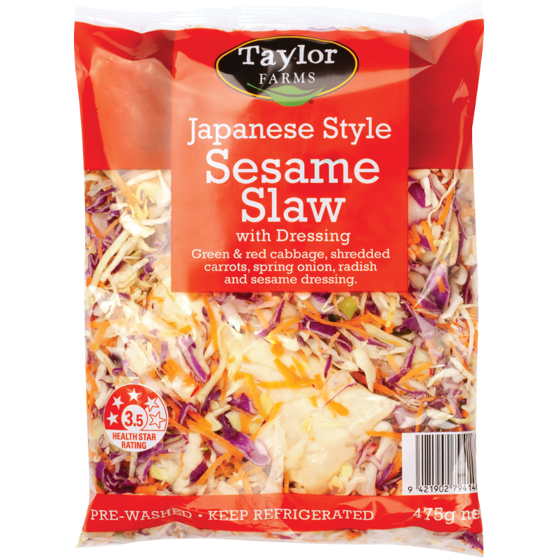 Taylor Farms Japanese Sesame Slaw 475g