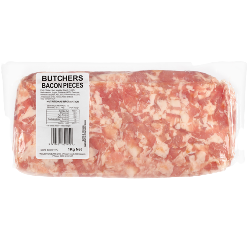 Hellers Bacon Pieces 500g