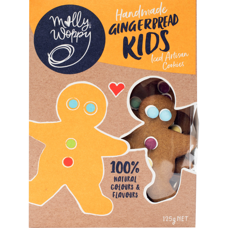 Molly Woppy Artisan Gingerbread Kids 125g