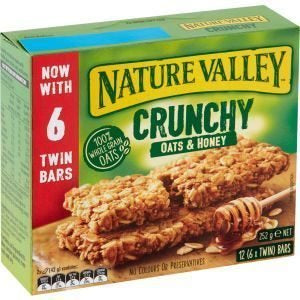 Nature Valley Crunchy Oats and Honey Muesli Bars 6pk 252g