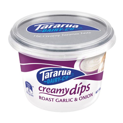 Tararua Garlic & Onion Dip 250g