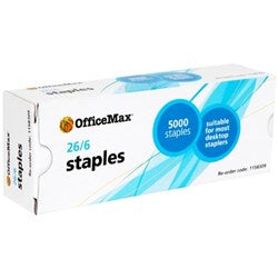 OfficeMax Staples 26/6 5000pk