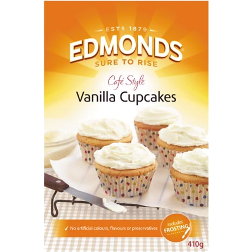 Edmonds Vanilla Cupcakes 4X410G