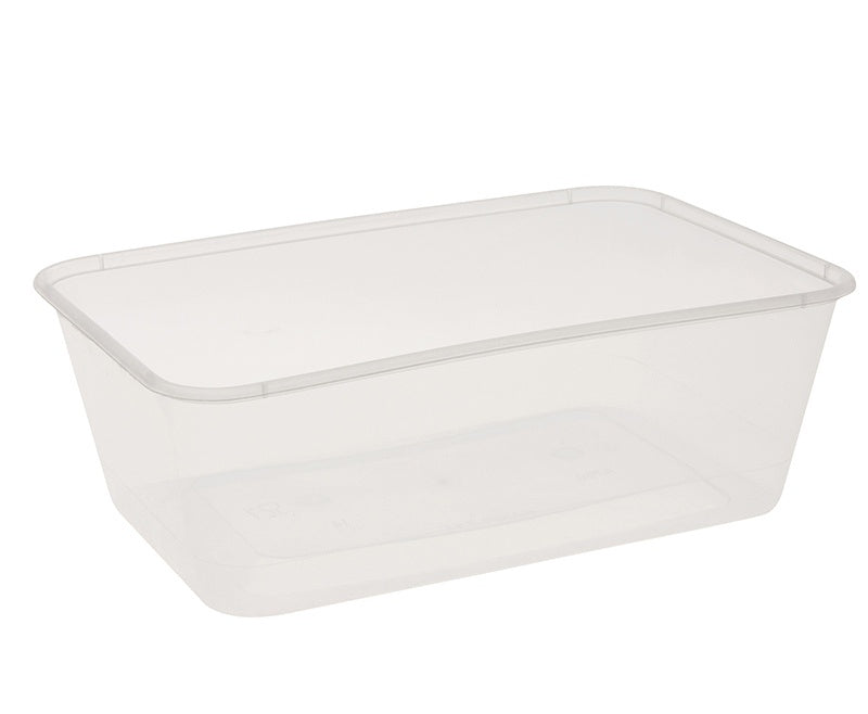 Uni-chef Rectangle Container with Lid 750ml 10pk