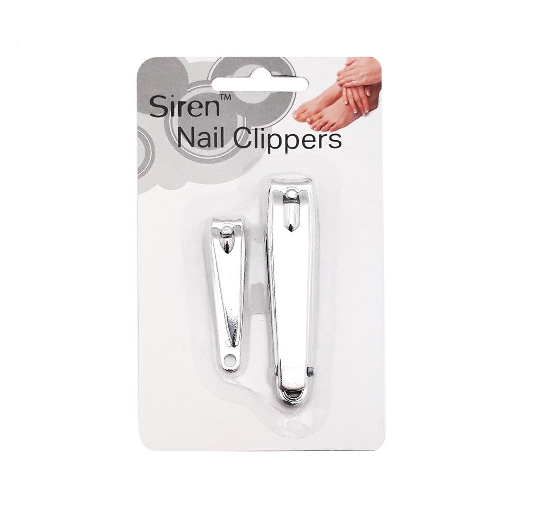 Siren Nail Clippers 2pk