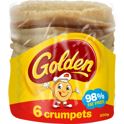 Golden Crumpets 6pk