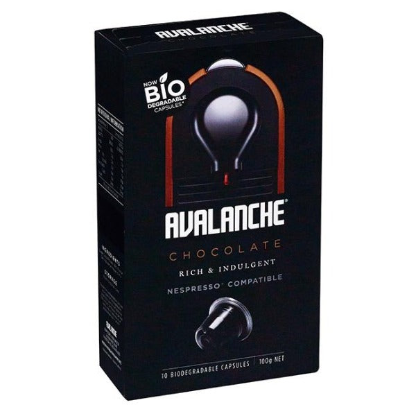 Avalanche Hot Chocolate Capsules 50g