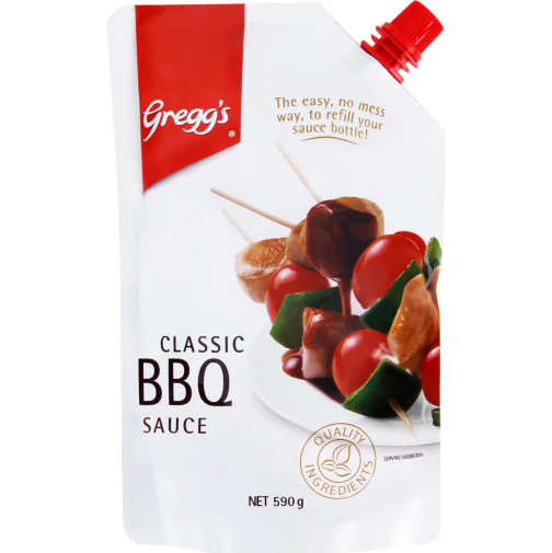 Greggs BBQ Sauce Refill Pouch 590g