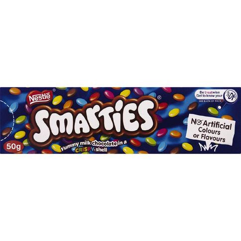 Nestle Smarties Carton 50g