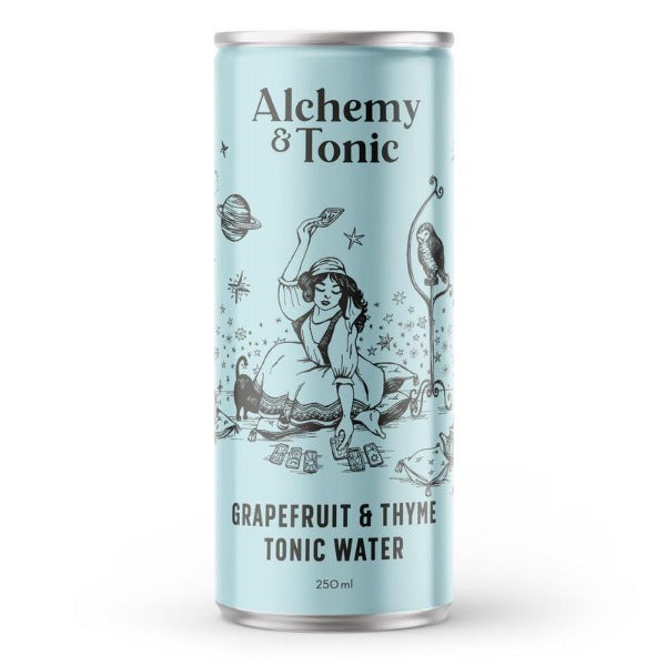 Alchemy & Tonic Grapefruit & Thyme Tonic Water 250ml x 4pk