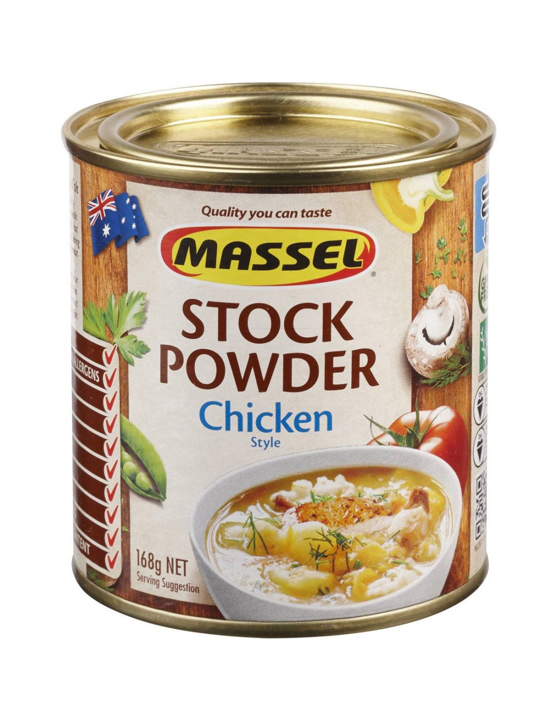 Massel Chicken Style Stock Tin 168g