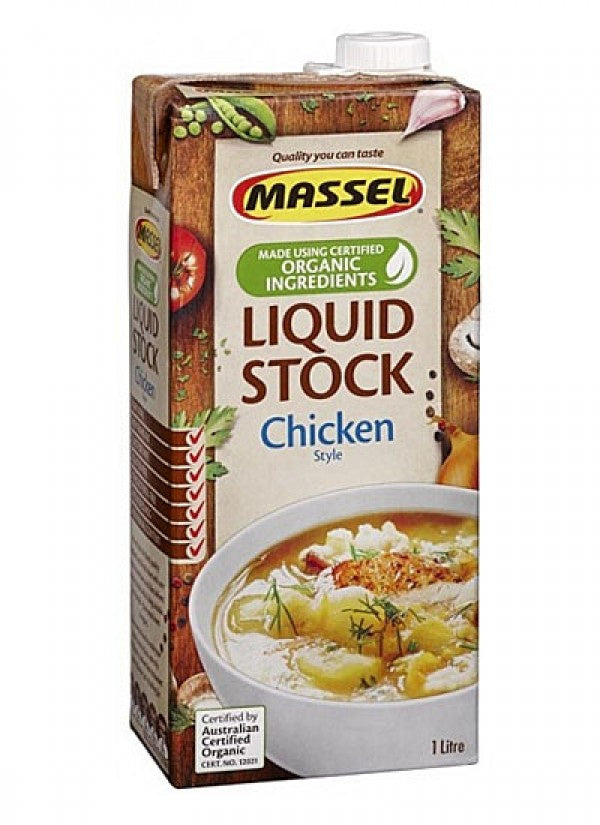Massel Organic Liquid Chicken Style Stock 1L