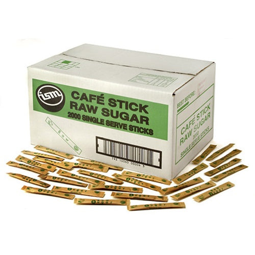 Ism Classic Raw Sugar Sticks 2000pk