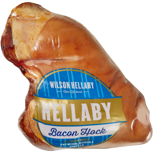 Hellaby bacon hocks smoked vac pac/kg
