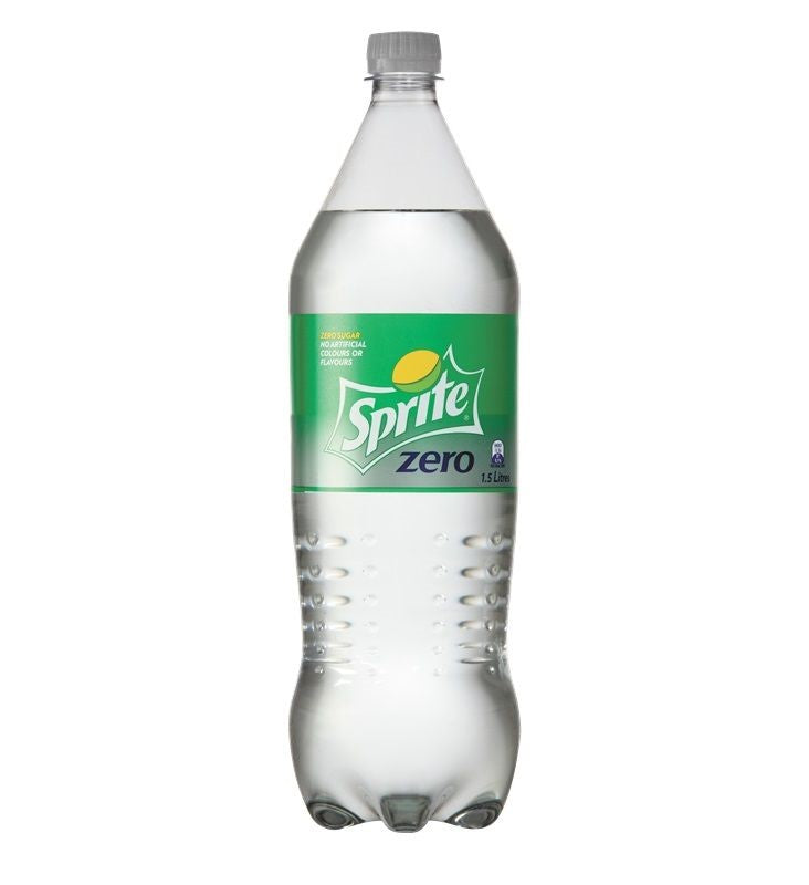Sprite No Sugar Lemon Lime Soft Drink 1.5L